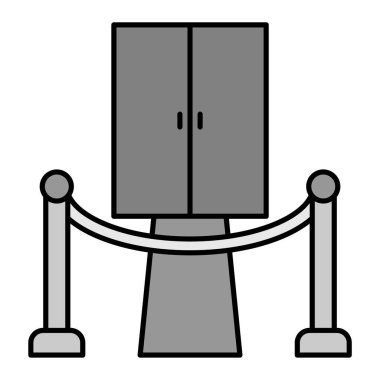 Giriş simgesi vektör illüstrasyonu 