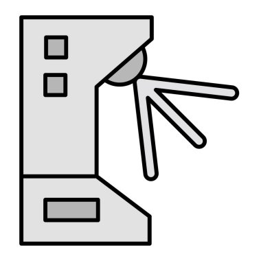 Turnstile modern icon vector illustration