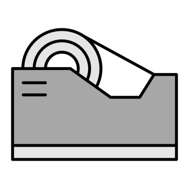 Teyp Dispenser modern simge vektör çizimi