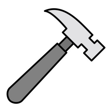 Çekiç modern ikon vektör illüstrasyonu