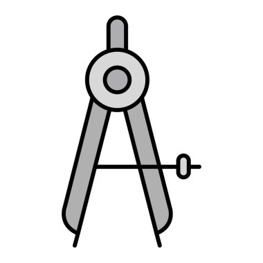 Modern simge vektör illüstrasyonunu böl