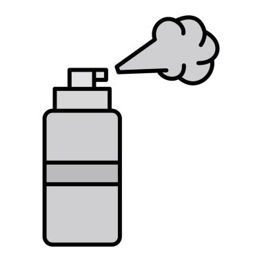 Moda biçimi izole edilmiş arkaplan boyası simgesi 