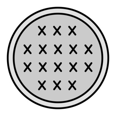 Dikiş simgesinin vektör illüstrasyonu