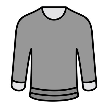 Hokey tişörtünün vektör illüstrasyonu