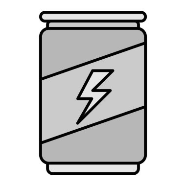 enerji içecek simge vektör çizim