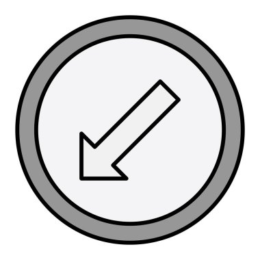 Sol simge vektör resimlemesini koru