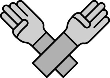 karate. Web simgesi basit illüstrasyon