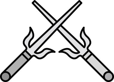 Sai ikonu. Web simgesi basit illüstrasyon 