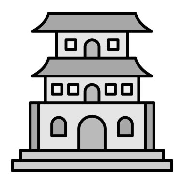 Yüce Ahenk.. web simgesi basit illüstrasyon