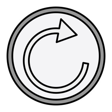 Modern simge vektör illüstrasyonunu yeniden yap