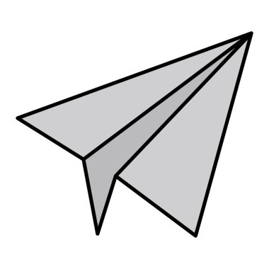 Modern simge vektör illüstrasyonunu gönder