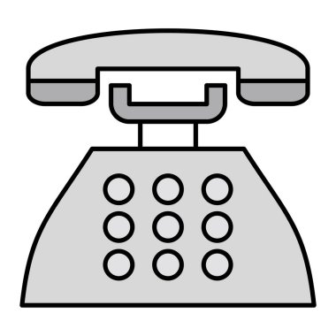TelePhone modern simge vektör illüstrasyonu