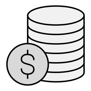 para simgesi vektör illüstrasyonu