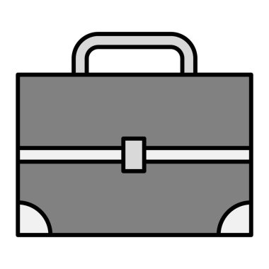 evrak çantası ikonu vektör illüstrasyonu