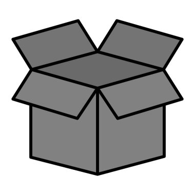 kutu simgesi vektör illüstrasyon tasarımı