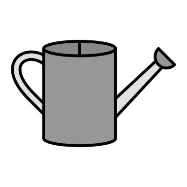 Su kutusu simgesi. Web tasarımı için bitki vektör simgelerinin özet çizimi