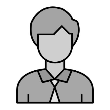 avatar. Web simgesi basit tasarım