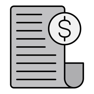 Dolar banknotu. Basit tasarım