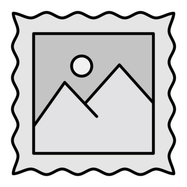 Sanat eseri modern ikon vektör illüstrasyonuName