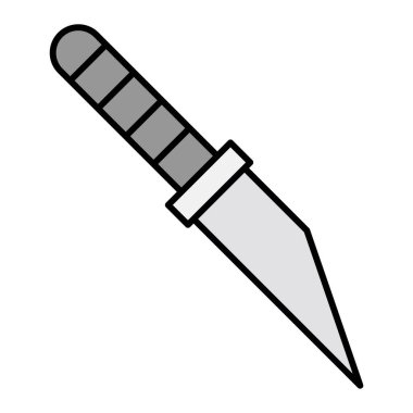 Dilimleme Aracı modern simge vektör çizimi