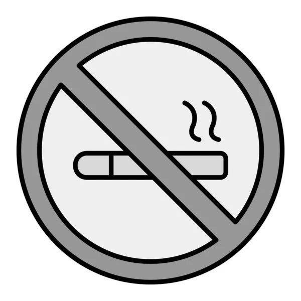 Smoking Modern Icon Vector Illustration — Stockvector