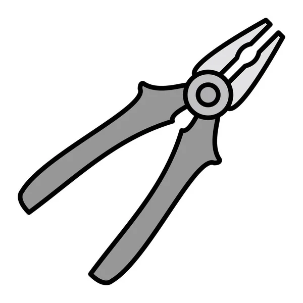 Plier Modern Icon Vector Illustration — Stockvector