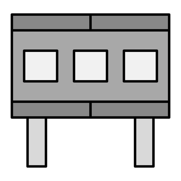 Scoreboard Modern Icon Vector Illustration — Stockvektor