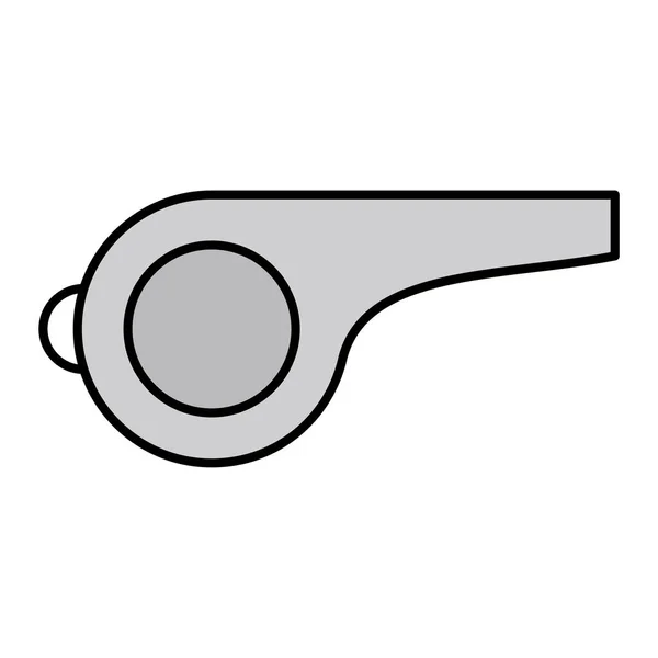 Whistle Modern Icon Vector Illustration — Stockvektor