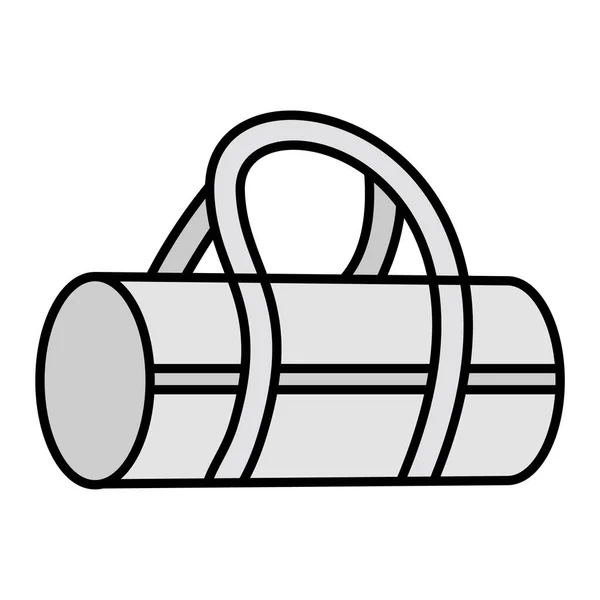 Sports Bag Icon Vector Illustration — Vector de stock