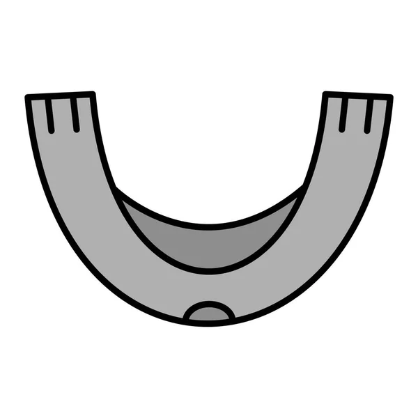 Vector Illustration Mouth Guard Icon — Stok Vektör