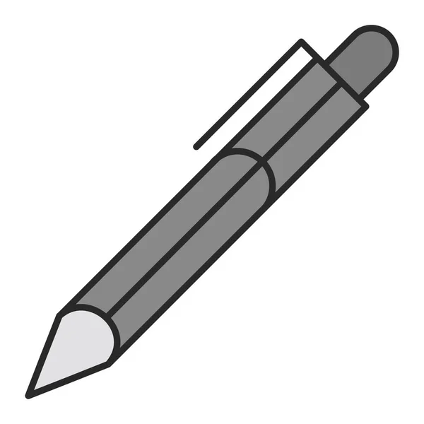 Εικονίδιο Στυλό Εικονογράφηση Διανύσματος — Διανυσματικό Αρχείο