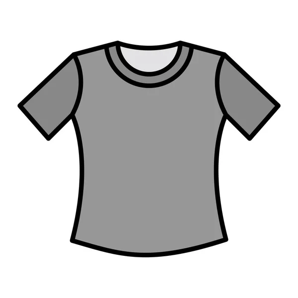 Camiseta Icono Ilustración Vectorial — Vector de stock