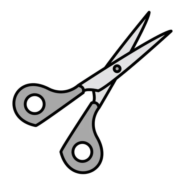 Значок Ножиці Начерк Ілюстрації Ножиць Векторні Піктограми Веб — стоковий вектор