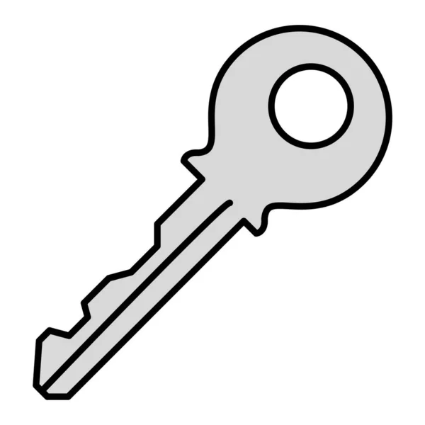 Key Icon Vector Illustration — Stock Vector