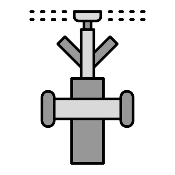 Sprinkler Modern Icon Vector Illustration — Vector de stock