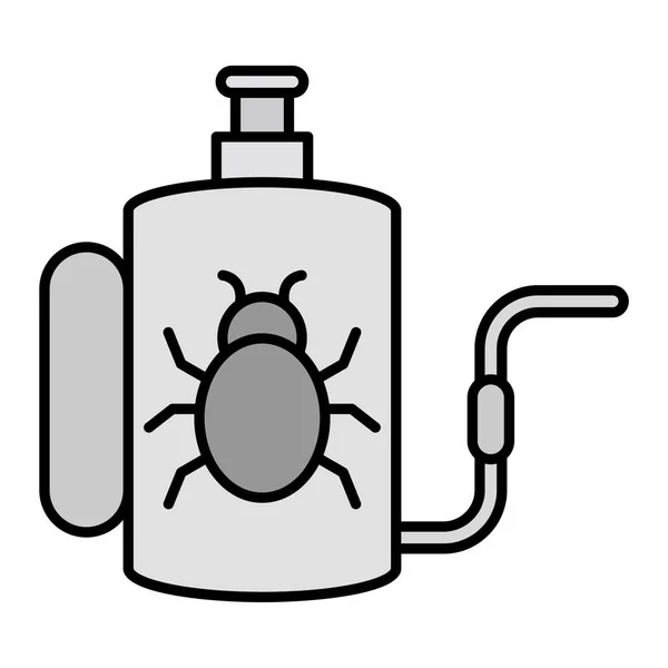 Illustration Vectorielle Icônes Modernes Pesticides — Image vectorielle