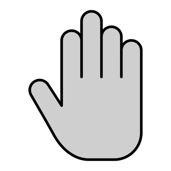Handgester Ikonen Vektor Illustration — Stock vektor