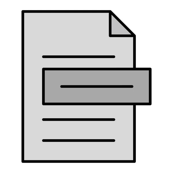 文件格式图标 矢量插图 — 图库矢量图片