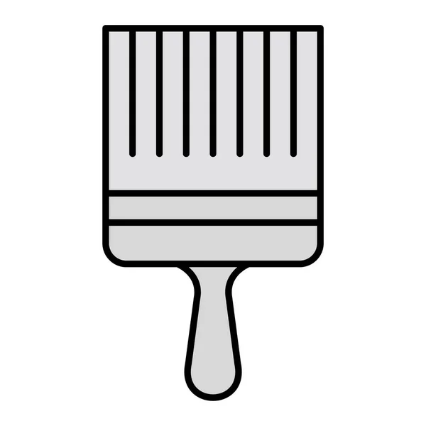 Paintbrush Tool Modern Icon Vector Illustration — Archivo Imágenes Vectoriales