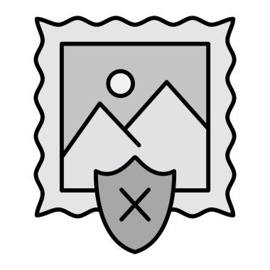 Bir resmin vektör illüstrasyonu