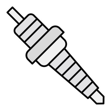 Araba Eklentisi simgesinin vektör illüstrasyonu
