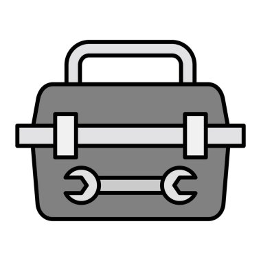 Araç kutusu simge vektör çizim 