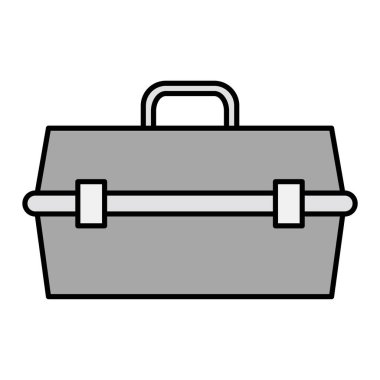 evrak çantası ikonu vektör illüstrasyonu