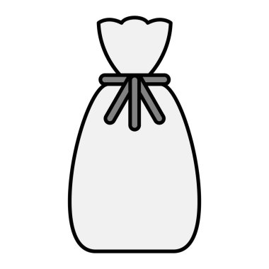 Garbage Bag icon. vector illustration 