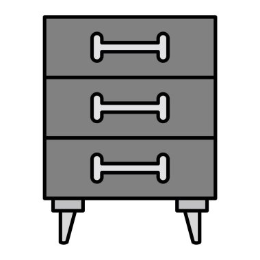 Çekmece Tablosunun vektör çizimi 