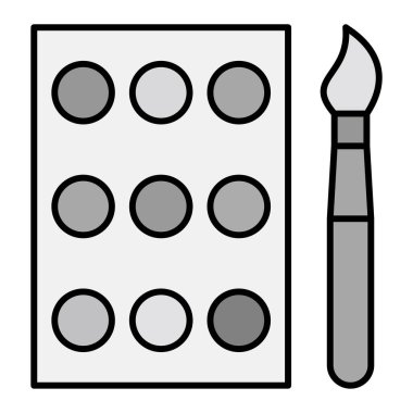 Oyuncak Boya. Basit resimleme 