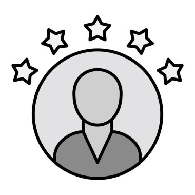 Beğeni simgesi, vektör illüstrasyonu