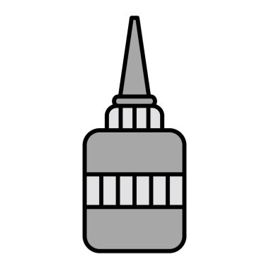 Dövme biçimi simgesinin vektör illüstrasyonu