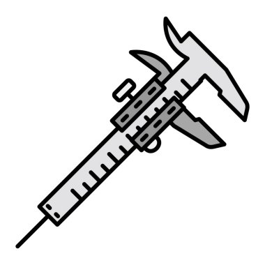 Basit bir simgenin vektör illüstrasyonu