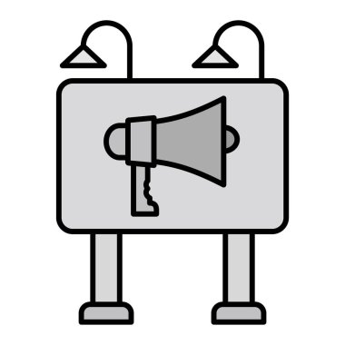 Vektör illüstrasyonu, simge ögesi arkaplanı